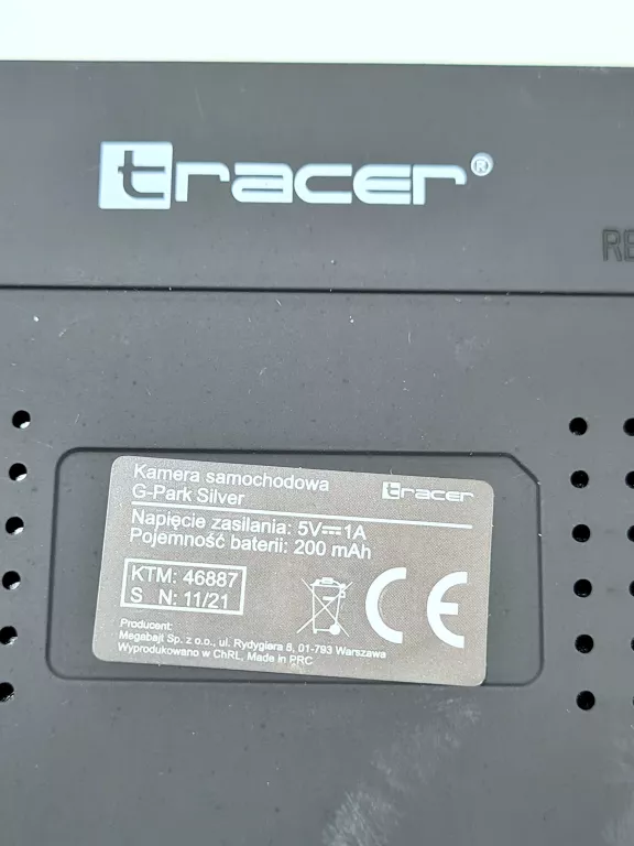 KAMERKA SAMOCHODOWA TRACER G-PARK ZESTAW KAMER