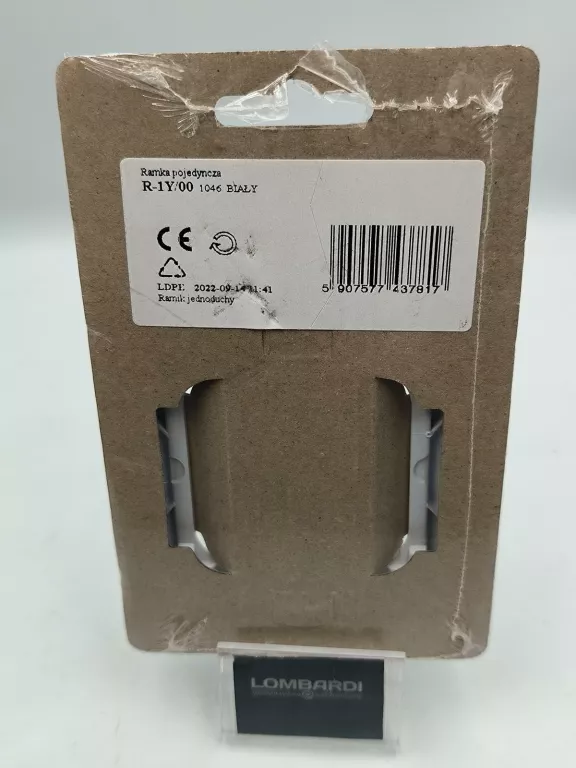 ramka-pojedyncza-ospel-impresja-kolor-bialy