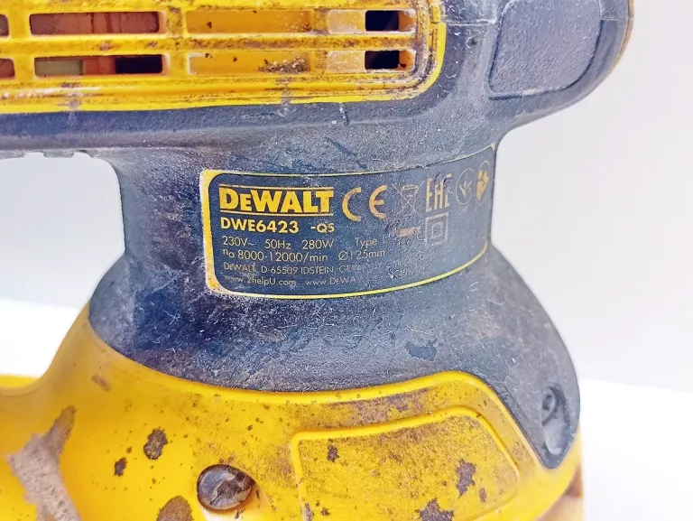 SZLIFIERKA MIMOŚRODOWA DEWALT DWE6423