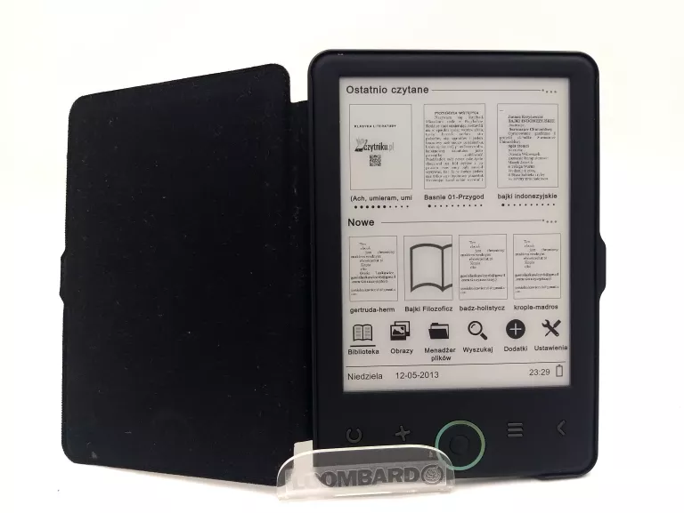 CZYTNIK BEMI COGNITA 6'' 4 GB CZARNY + KARTA 32GB