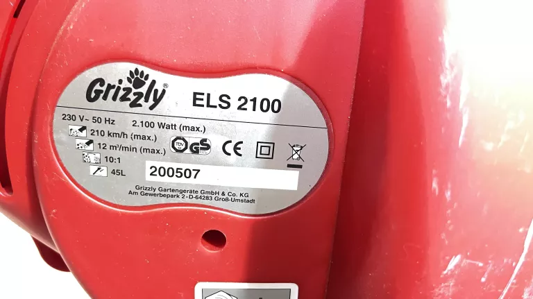 DMUCHAWA DO LIŚCI GRIZZLY ELS 2100