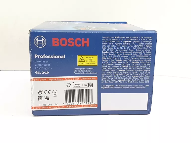 LASER KRZYŻOWY BOSCH GLL 2-10 @JAK NOWY