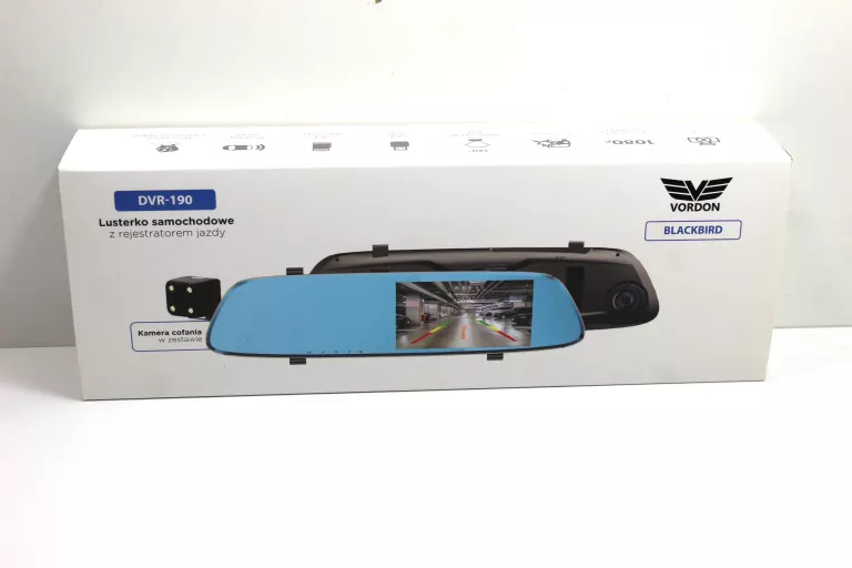 LUSTERKO SAMOCHODOWE VORDON DVR-190