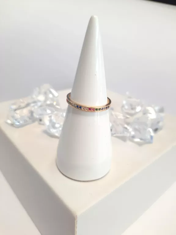 okazja-zloty-kolorowy-pierscionek-14k-ean-gtin-0069588598767