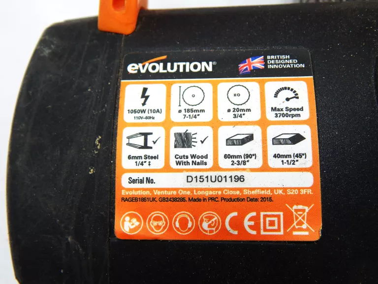 PIŁA EVOLUTION RAGE B 185MM