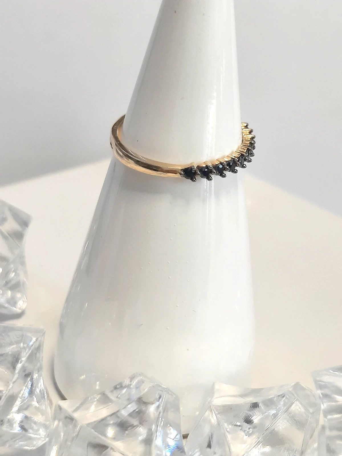 okazja-cudny-pierscionek-obraczka-czarne-oczka-stan-11323-2