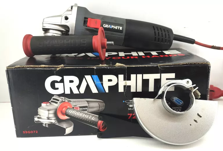 SZLIFIERKA KĄTOWA GRAPHITE 59G072 720 W