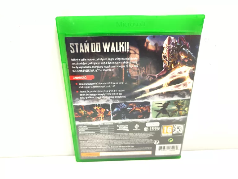 XBOXE ONE KILLER INSTINCT