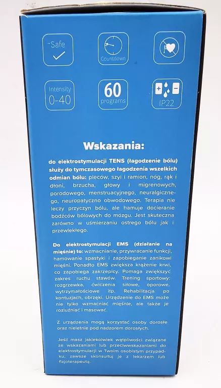 ELEKTROSTYMULATOR BALANSSEN 3 IN 1 TENS EMS MASAŻ