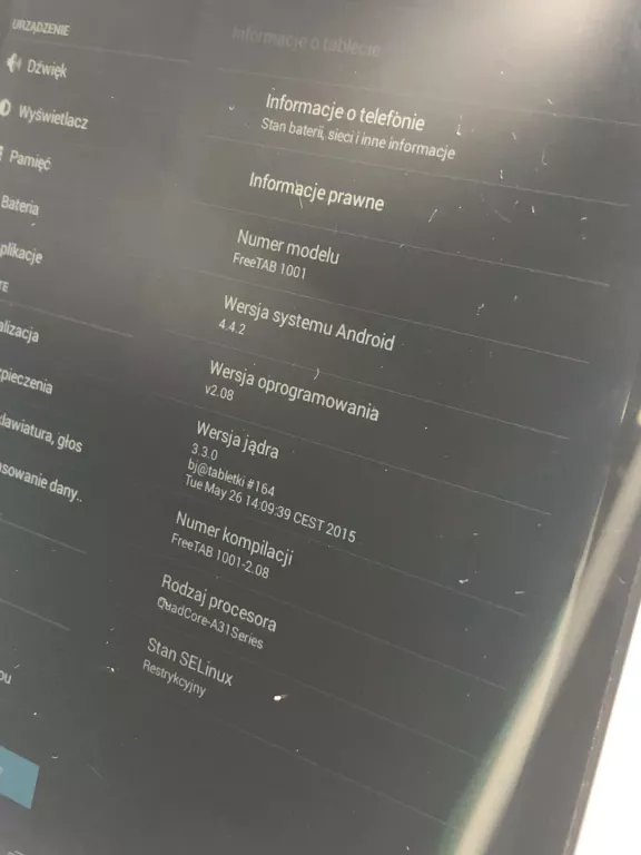 TABLET MODECOM FREETAB 1001 4.4
