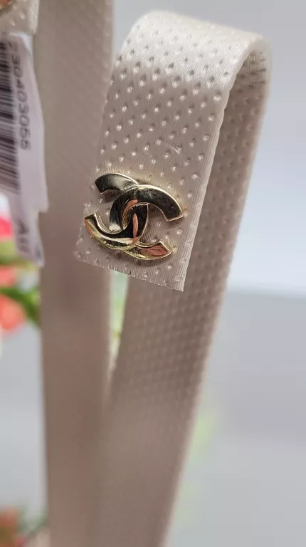 zlote-kolczyki-chanel-585-128g-sztyft-marka-inna-marka