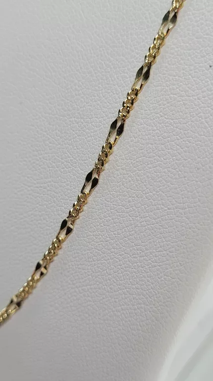 ZŁOTY ŁAŃCUSZEK 585 / 3,65G 54,5 CM