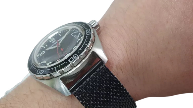 Vostok Komandirskie 2416 - Orologio Meccanico Automatico Russo, 200m Impermeabile, Acciaio Inox