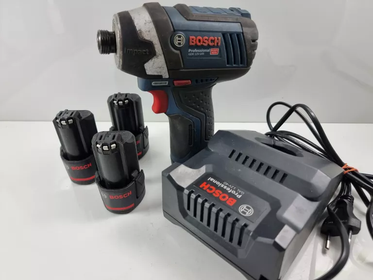 ZAKRĘTARKA BOSCH GDV 12V (4X AKU + ŁAD)