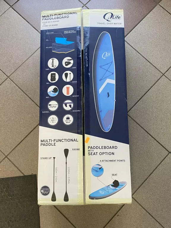 DMUCHANA DESKA SUP Q4LIFE PADDLEBOARD KOMPLET