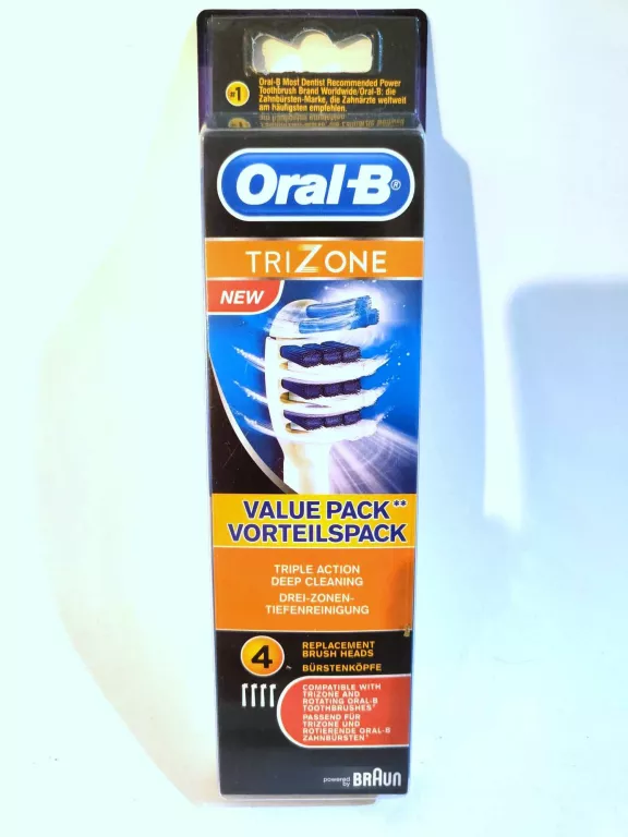 ORYGINALNE KOŃCÓWKI ORAL-B TRIZONE EB30 4SZT