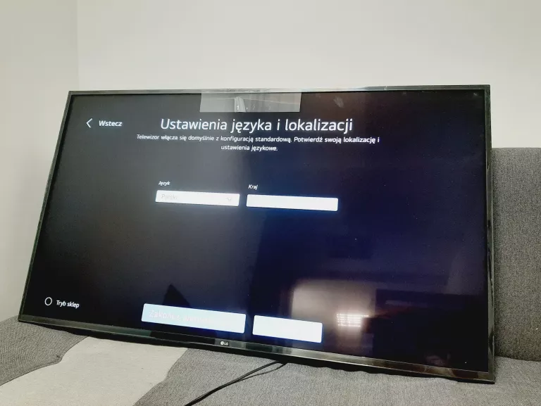 TELEWIZOR LG 55UQ751C FAKTURA JAK NOWY