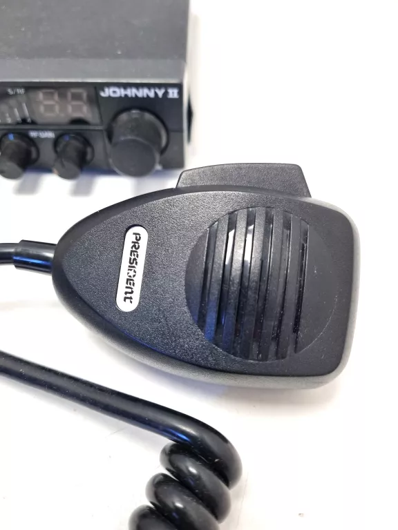 CB RADIO PRESIDENT JOHNNY 2 KOMPLET