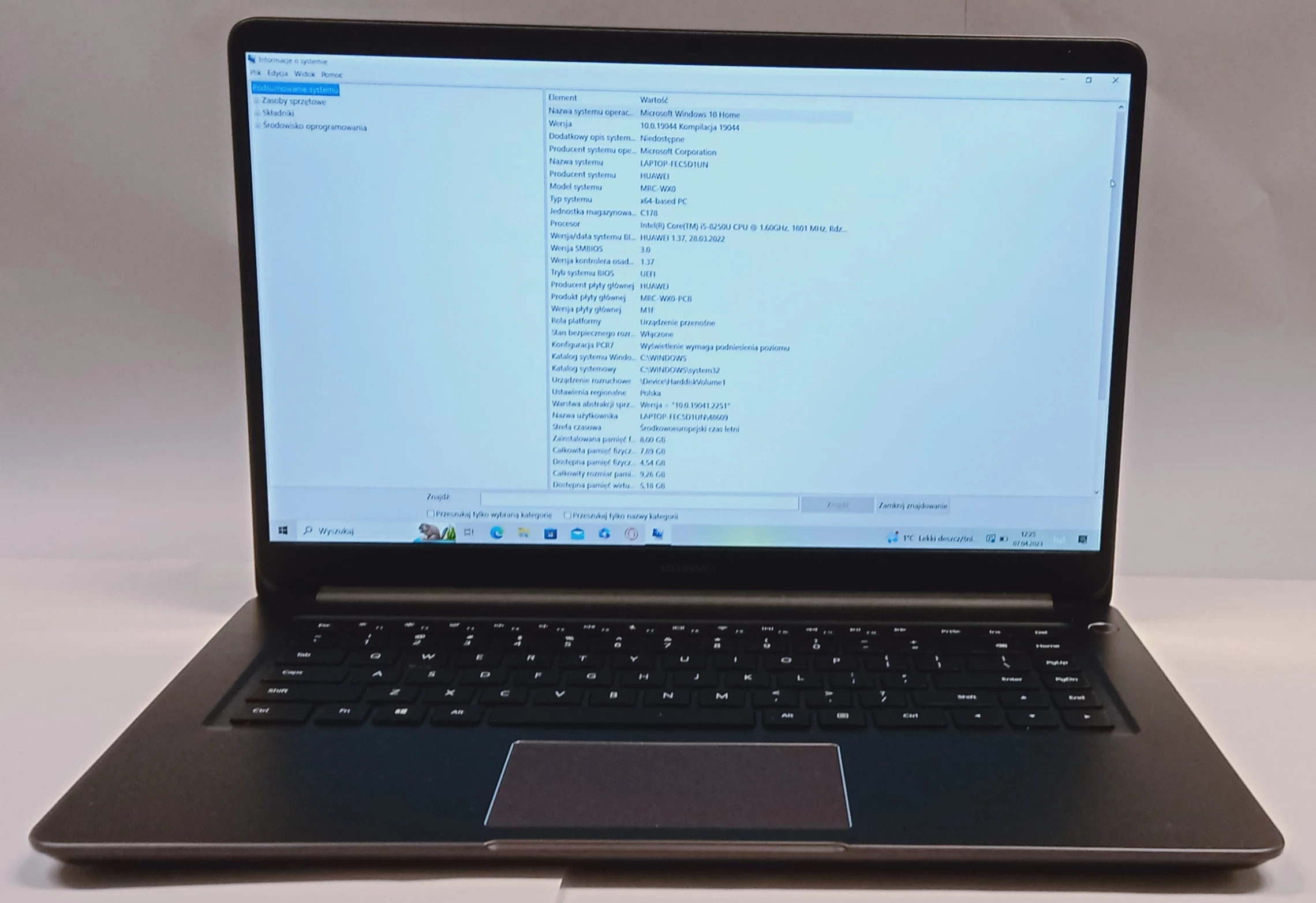 laptop-huawei-matebook-mrc-w50-legionow-50-lodz