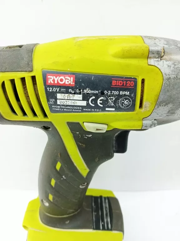 WKRĘTARKA RYOBI 12 V BID120 TORBA