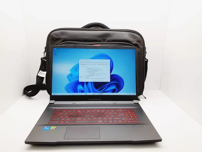 LAPTOP MSI GF76 I7-11 GEN 512 SSD 32GB RAM RTX306