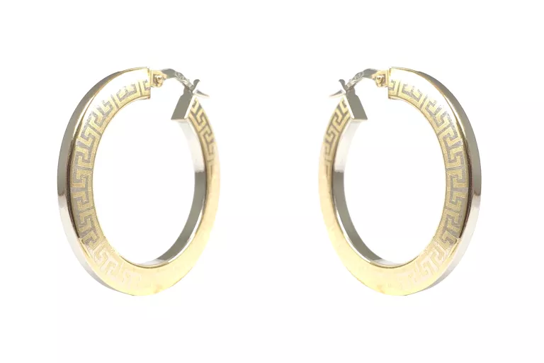 kolczyki-kola-grecki-motyw-biale-zolte-zloto-585-stan-11323-2