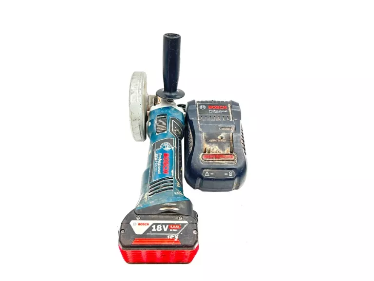 SZLIFIERKA BOSCH GWS 18-125 VLI BATERIA ŁADOWARK