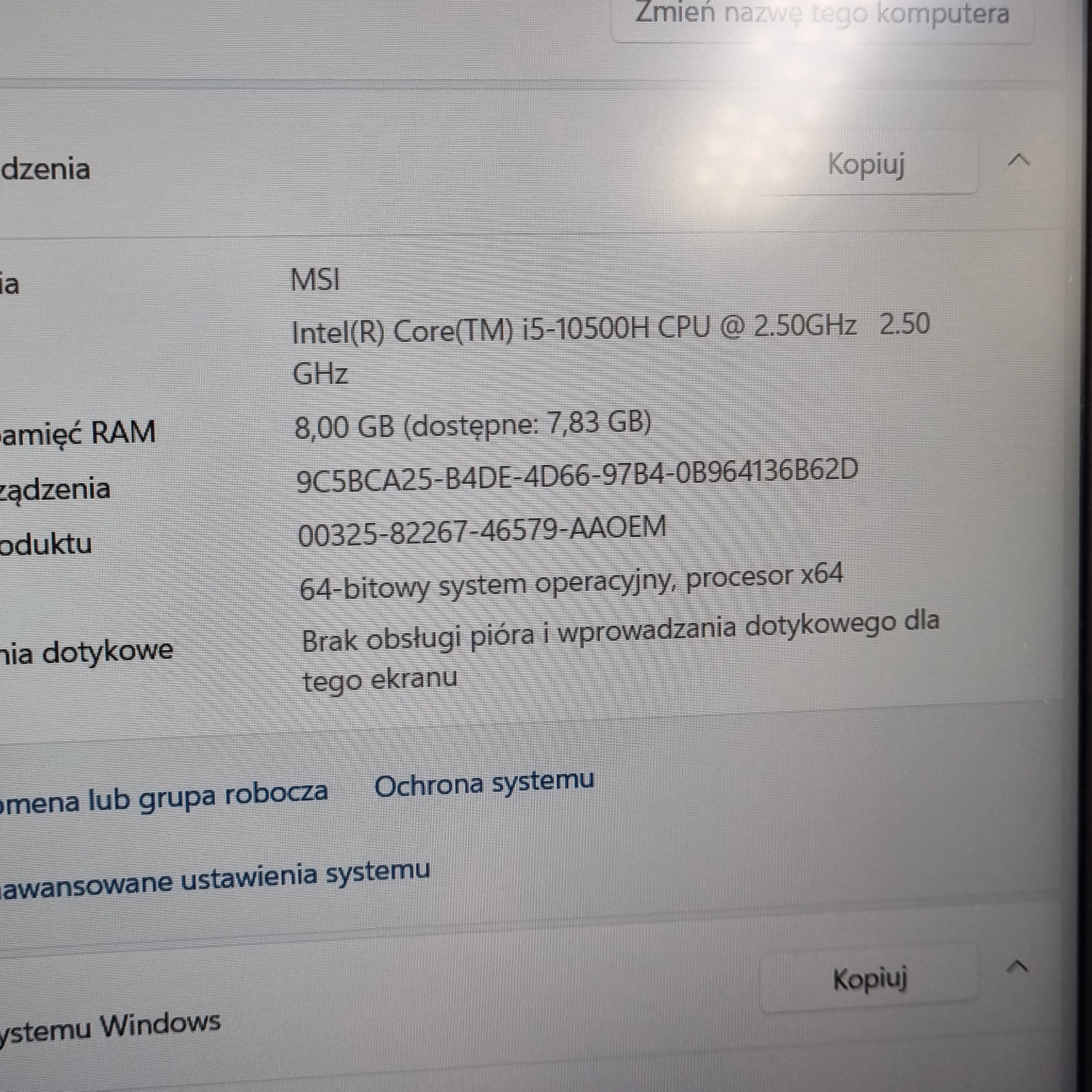 msi-gf63-thin-10uc-w11ssdrtx3050i5-10500h8ram-kod-producenta-9s7-16r512-695