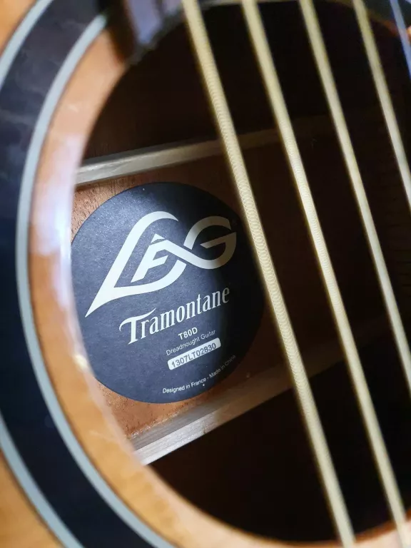 GITARA AKUSTYCZNA LAG T80D