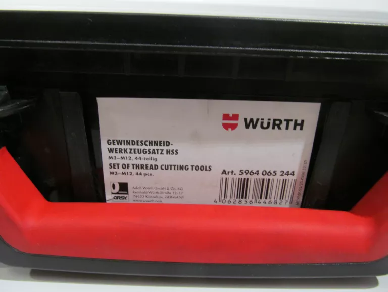 WURTH ZESTAW DO GWINTOWANIA HSS-2.0 44SZT.