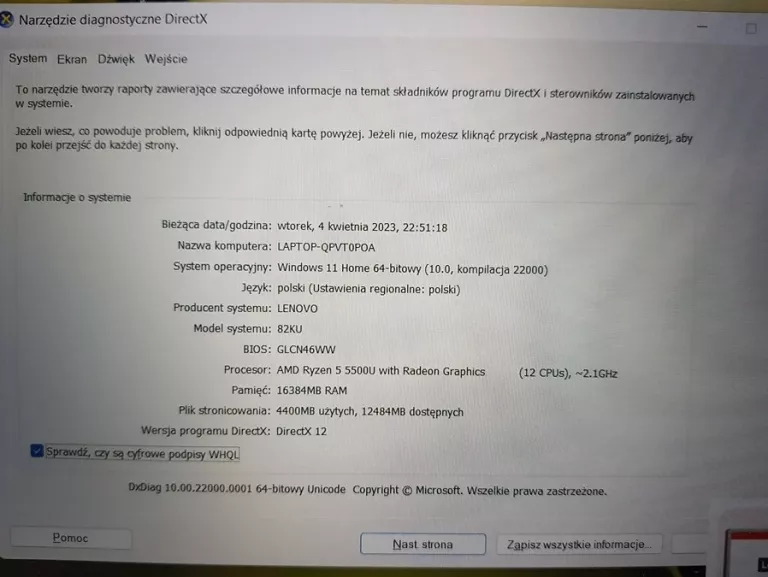 laptop-lenovo-ideapad-3-15alc6-ryzen-5-16512gb-stan-uzywany