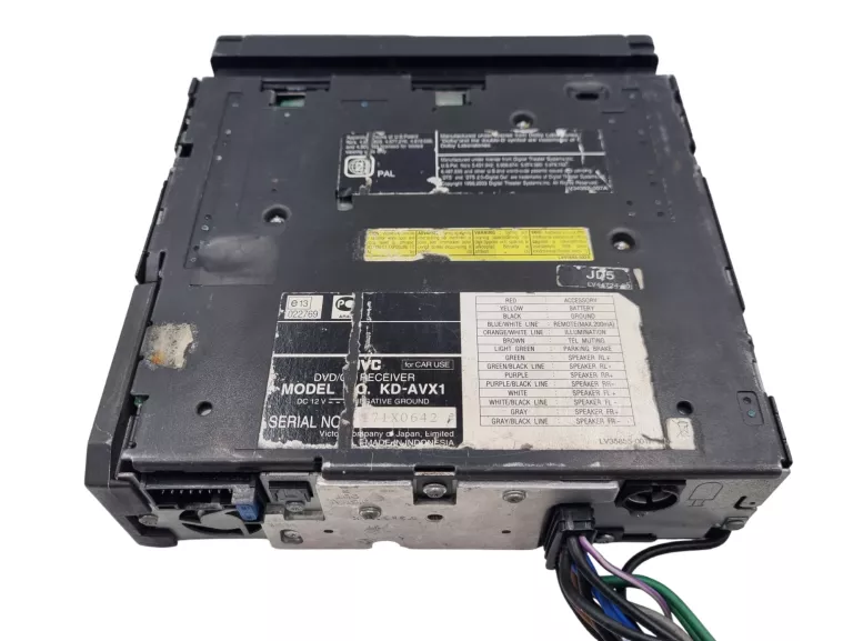 RADIOODTWARZACZ CD DVD JVC KD-AVX1 RADIO WINDA