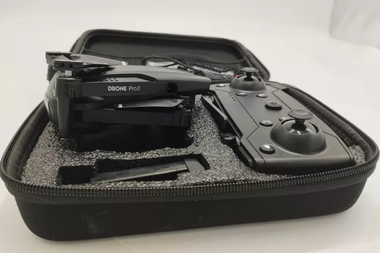DRON E99 PRO 2 KAMERA 4K HD WIFI ZASIĘG 150M