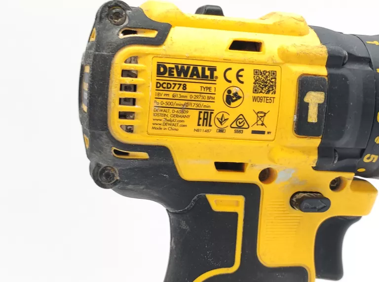 WKRETARKA DEWALT DCD778 + LADOWARKA
