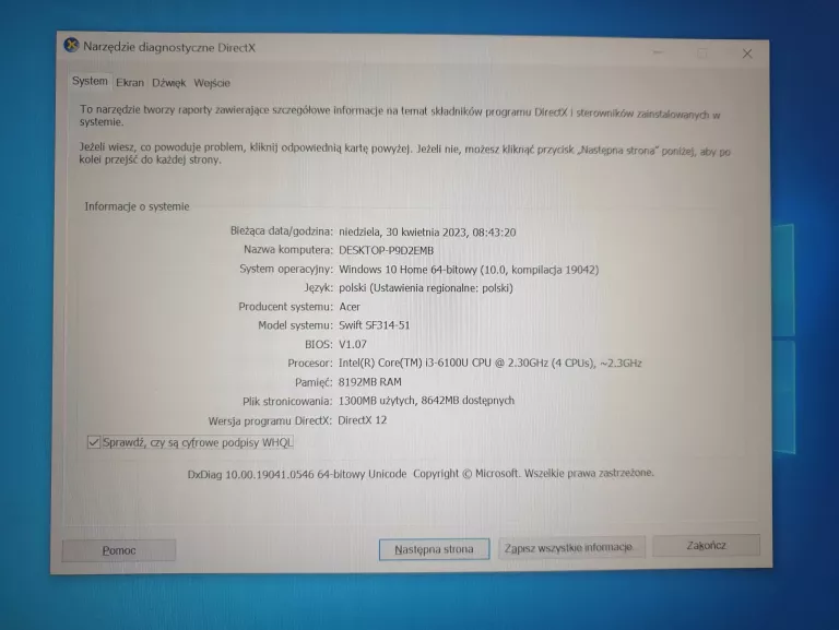 laptop-acer-swift-3-8256gb-wh10-ici3-sf314-51-seria-procesora-inny-procesor