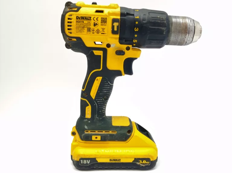 WKRETARKA DEWALT DCD778 + LADOWARKA