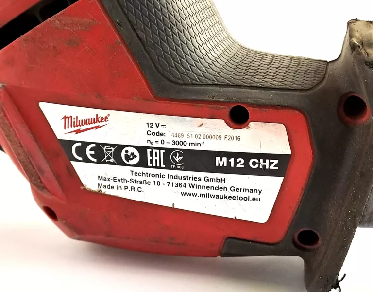 PIŁA SZABLASTA MILWAUKEE M12 CHZ/AKU/ŁADOWARKA
