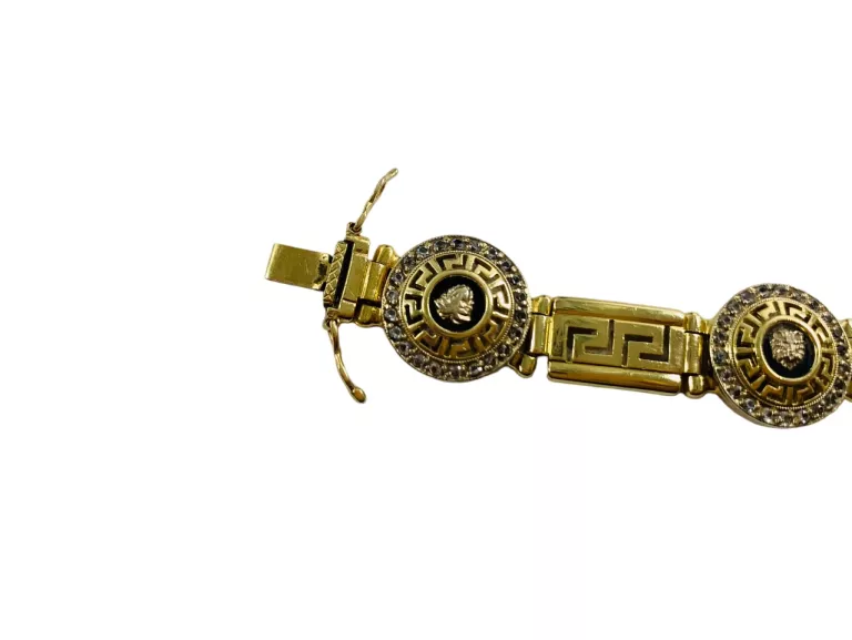 ZŁOTA BRANSOLETKA VERSACE 585 18CM 27,77G