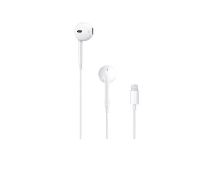 APPLE EARPODS ZE ZŁĄCZEM LIGHTNING - USZKODZONE - NIE DZIAŁAJĄ