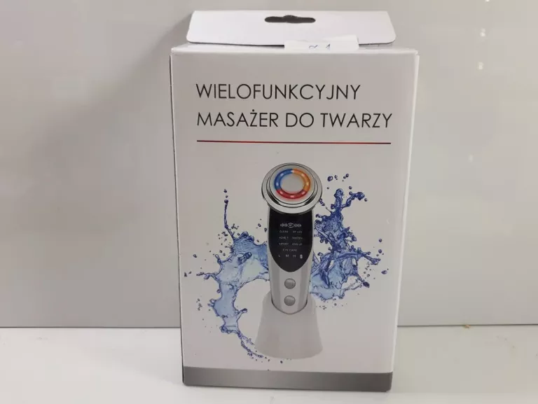 WIELOFUNKCYJNY MASAŻER DO PIELĘGNACJI SKÓRY TWARZ