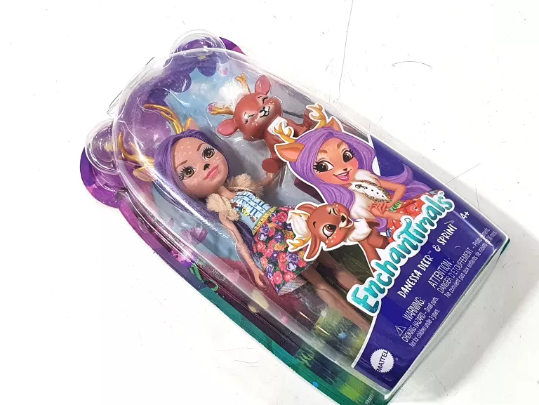 ENCHANTIMALS + ZWIERZĄTKO DEER RENIFER LALKA
