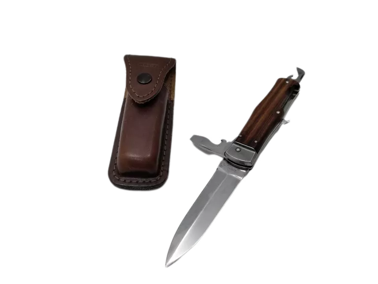 NÓŻ SPRĘŻYNOWY MIKOV PREDATOR PALISANDER WOOD OPI