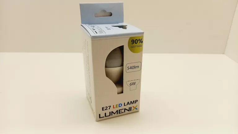 ŻARÓWKA LUMENIX 540LM 6W E27 NEUTRAL WHITE