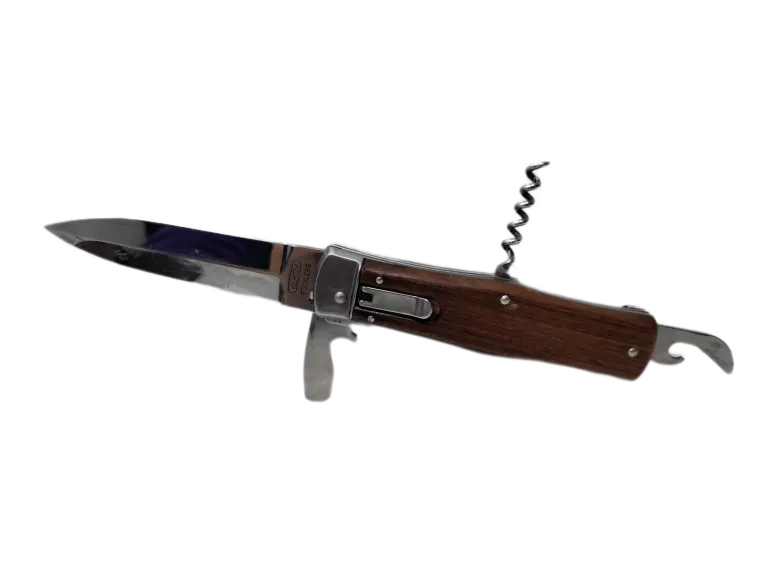 NÓŻ SPRĘŻYNOWY MIKOV PREDATOR PALISANDER WOOD OPI