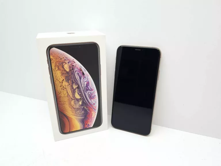 APPLE IPHONE XS 64GB 5,8'' GOLD KOMPLET | Smartfony i