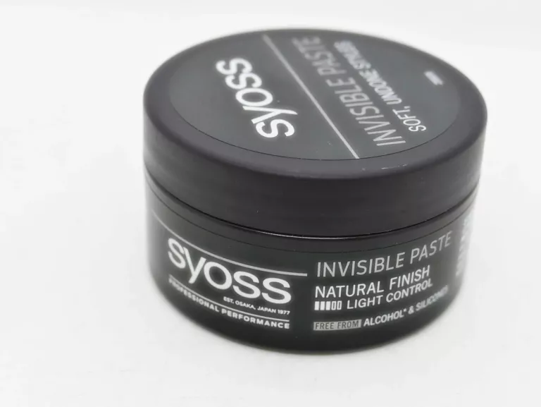 SYOSS MEN INVISIBLE PASTE PASTA DO WŁOSÓW 100ML, Żele, gumy, woski