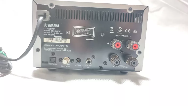 MINIWIEŻA YAMAHA MCR-B370D KOMPLET + DZ.8.02.2022
