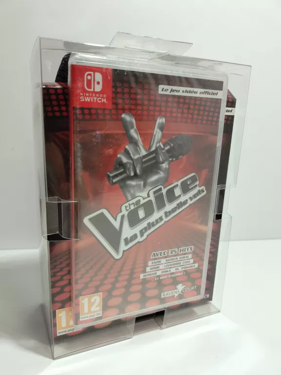 GRA NINTENDO SWITCH THE VOICE FRANCE + 2 MIKROFONY