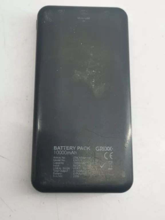 powerbank-grixx-10000-mah-stan-uzywany