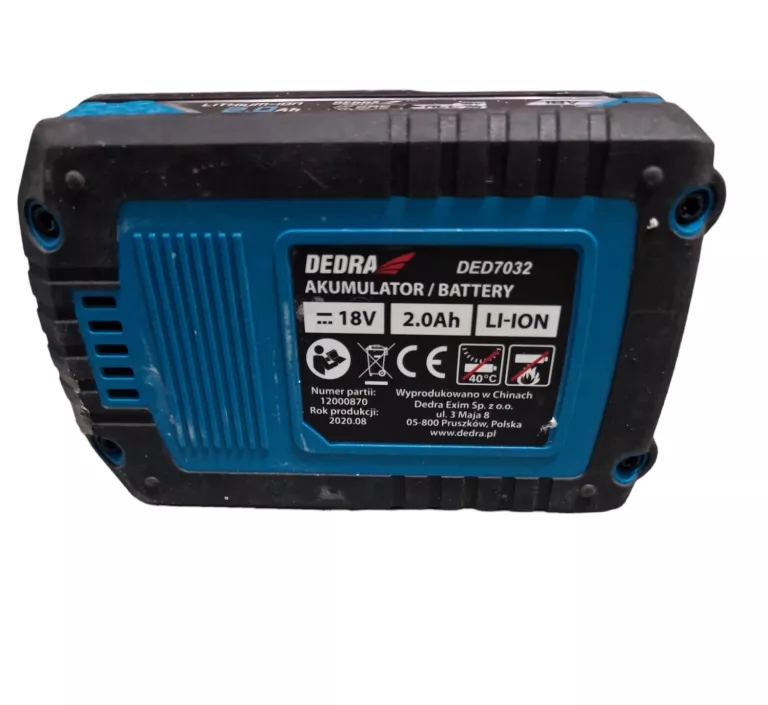 WIERTARKO WKRĘTARKA LI-ION 18V 4AH - DEDRA SAS+